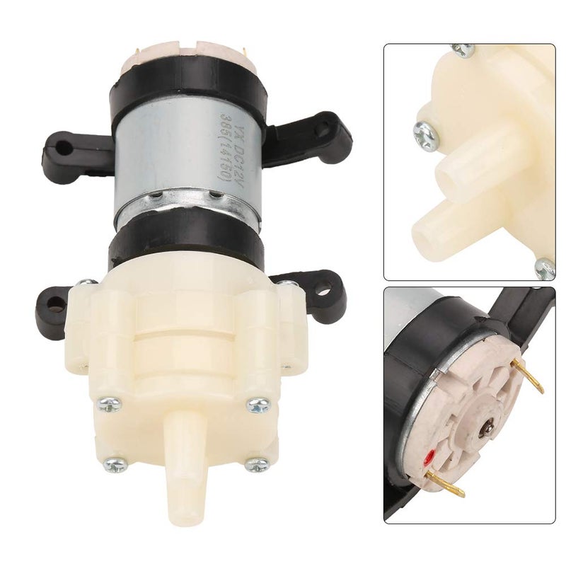 Hyuduo Electric Diaphragm Pump, Self Priming 1.5-2L/Min Fresh Water Sprayer Pump Mini DC 12V for Tea Machine,Water Cooling and Fish Tank - Image 5